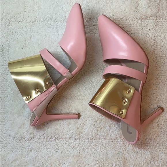 Pointed Toe Sandal High Heel Slide Slipper - Picture 4 of 6